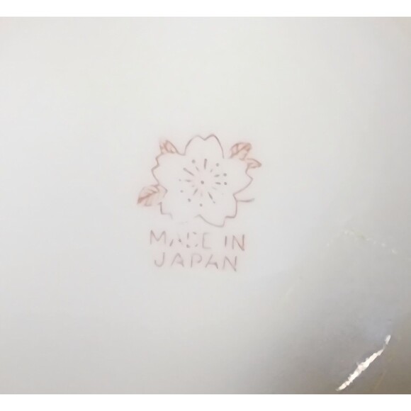 Japanese Hand-Painted Lusterware Cream & Sugar Set – Art Deco Motif (1921–1941) - Picture 9 of 16